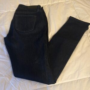 Dark Blue Denim Jeans Calvin Klein Curvy Skinny
